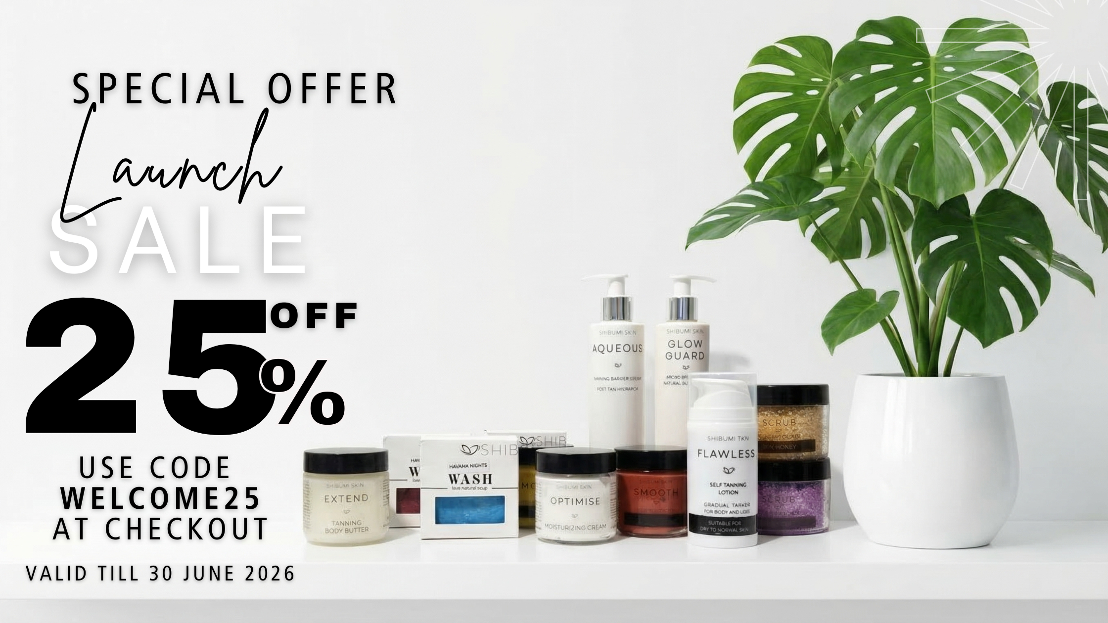 25% off Banner